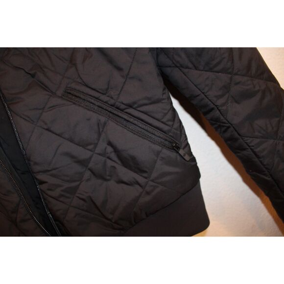 Lululemon size 4 womens down quilted reversible black jacket - Picture 4 of 14